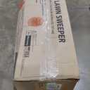 Agri-Fab 45-0320 42" Tow-Behind Lawn Sweeper, 12 cu. ft Hopper Bag Capacity; Leaf & Grass Catcher, with Adjustable Brush Height and Easy to Use Dumping Rope