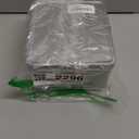 Shirin Packaging Metal Lunch Box 7.9" L x 7" W x 3.7" H Metal lunch box Metal Retro Lunch Box Vintage Lunch Pale Mini Lunch Box Tin Funny Metal Lunch Box - Silver Gray