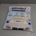 Custom Fit Windshield Sun Shade for Ford Mustang Mach-E 2021-2026, Blocks UV & Heat, Front Window Sunshade Accessories, Easy Fold & Store Keep Your Car Cooler