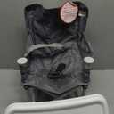 Bright Starts Pop 'N Sit Portable Booster, Indoor/Outdoor Use, Floor Seat with Feeding Tray, Grey, 6 Mos - 3 Yrs (Gray 2)