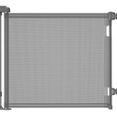 168 Inch Extra Wide Retractable Baby Gate,Mesh Large Baby Gate or Mesh Pet Dog Gate, Opening Wide Extra Long Child Safety Gate for Indoor, Outdoor, Stairs, Deck,(33"x168")