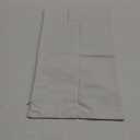 TAOSON Decorative 100% Cotton Canvas Square Solid Toss Pillowcase Cushion Cover Pillow Case with Hidden Zipper Closure Only Cover No Insert - White 12"x20"(30x50cm)
