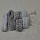 Face Wash Headband and Wristband Set of 2, Wrist Towels with Holder Microfiber Wristbands for Washing Face Absorbent Spa Wristbands Wrist Scrunchies