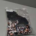 Yonique Women Plus Size One Piece Swimsuit Tummy Control Bathing Suits Lace up Plunge Swimwear (Leopard and Black)