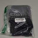 YEOREO Women's Mini Flare Workout Butt Lifting Hidden Scrunch Seamless Yoga Legging Pants (Black, Small)