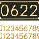 House Numbers for Outside, Address Plaques, Mailbox Numbers, Two Sets of Numbers from 0-9, Personalized Address Signs for House, Mailbox, Apartment, Office, Hotel, Classroom, Garden. Decorative