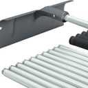 Roof Snow Rakes - 2-16 FT Extendable, 15.7" Alloy Steel Head, Anti-Slip Rubber Grip