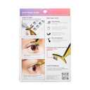 Kiss Impress Falsies Self Adhesive Eyelashes, Press On Lashes, 12mm-14mm Natural Volume Lashes, Black, No Glue Needed, Invisible Band, 36 Lash Clusters & Non-Stick Applicator - Natural
