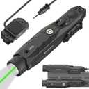 DARKFANG Mlok and Picatinny Flashlight and Laser Combo for Rifle, 1450 Lumen Weapon Light with Removeable Pressure Switch