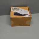 BlissBox 12-Pack Floating Shelves for Wall Compatible with Lego Building Bricks, 5x5.5inch DualSided 16x17 Studs for Toy Brick Storage and Display, ABS Display Shelves for Room Decor, Black