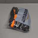 PHOEPET Reflective Dog Harness Large Breed Adjustable No Pull Vest with with Handle 2 Metal Rings 3 Buckles [Easy to Put on & Take Off](L, Orange)