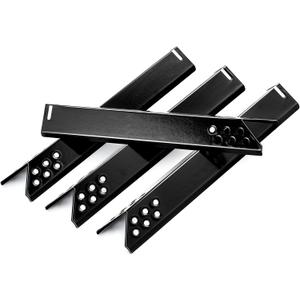 BG2824B Heat Plates Grill Replacement Parts for Expert 4 Burner Gas Grill Parts 15.5'' L BG2824BP BG2824BN 38561 98561 5210050 Heat Tent XG17-096-034-04 XG16-096-034-00 Procelain Steel Heat Shield