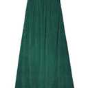 ALIZIWAY Hooded Cape Reversible Velvet Cloak Lined with Satin Renaissance Medieval Halloween Christmas Cosplay Costume (Green, XXL)