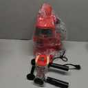 Ihomekee Espresso Machine, 3.5Bar Espresso and Cappuccino Machine with Preheating Function, 4 Cup Coffee Maker with Milk Frothing Function and Steam Wand (Red), CM6810