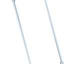 Lasnten 2 Pcs Paint Mixer for Drill, 1 to 5 Gallon Bucket, Paint Stirrer, Easy to Clean, 16.9" Mixing Paddles and 2.36" Mixing Impeller for Mix Mortar Mud Grout Resin and Epoxy(Silver,Style 2)