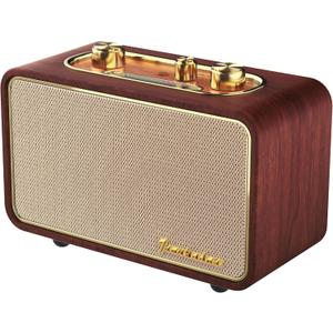 Retro Bluetooth Speaker Wooden Portable Bluetooth Speaker Vintage Wireless Old Fashion StyleAm/Fm Tunning Dial Electronics For Home,Perfect For Cafe,Vintage Decoration,Bedroom(Apur Retro Wood)