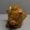 HyDren 5 Pcs Highland Cows Stuffed Animal 13.78 Inch Mommy Highland Cow Plush with 4 Little Babies Soft Plush Gifts Set for Birthday Party Favors (Lying Style)