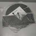 Hukalw Black Circle Wood Wall Floating Shelf, Round Decorative Display Wall Mount Shelf, Hanging Shelves for Living Room, Bedroom, Bathroom, Home Office Wooden Wall Art Decor