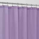 ALYVIA SPRING Lavender Purple Fabric Shower Curtain Liner Waterproof - Soft & Light-Weight Cloth Shower Liner with 3 Magnets, Hotel Quality & Machine Washable - Standard Size 72x72, Lavender