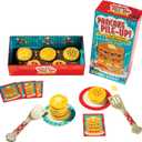 Educational Insights Pancake Pile-Up - Sequence Relay Game for Kids, Matching and Patterning Race Games & Toddler Party Activities, 2-4 Players, Cooperative Family Fun for Girls and Boys Ages 4+