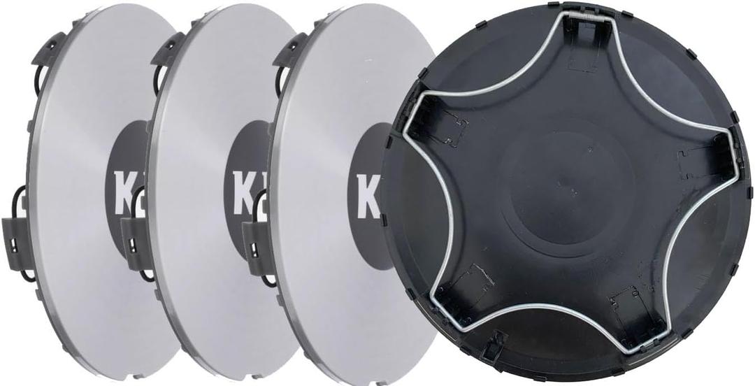 Silver Wheel Rim Center Cap Hub Cap 52960-2T300 Forkia Optima 2011-2015 4Pcs