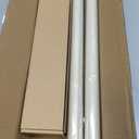 Single Curtain Rod for Windows 48 to 84 Inches(4-7ft): 1 inch Diameter Adjustable Curtain Rod, Heavy Duty Curtain Rod with Netted Texture Finials, Size:36-88(weathered white)