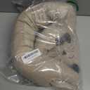 Marwood Under Door Draft Stopper Decorative Wind Stopper 36 inch for Door & Window, Weighted Animal Air Draft Stopper Snake Noise Blocker for Bottom of Door with Hanging Loops -Khaki Cat