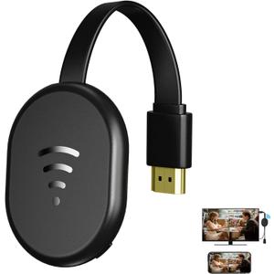 Wireless HDMI Display Dongle Adapter,TV Adapter for The APP YouTube,Video Mirroring Dongle Receiver,Used for Mac iOS Android Casting/Mirroring to TV/Projector/Monitor