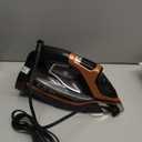 Rowenta Iron Steam Force Pro Steam Iron for Clothes, 1850 Watts, 5 Presets Smart Screen, Stainless Steel Soleplate, High-Efficiency Handheld Steamer Ironing, Anti-Drip Protection, Black Copper, DW9580