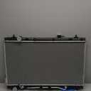 CU2898 Radiator, Compatible with 2006-2010 Sedona, 2007-2008 Entourage, Aluminum Automotive Replacement Radiator