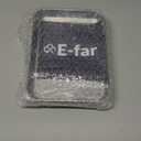 E-far Stainless Steel Kids Plates, 4 Pieces Mini Metal Dinner Dish Set for Kids Toddler Child, 7.3 x 5.3 x 0.75, Non-Toxic & Dishwasher Safe, Great for Self-Feeding/Picnic/Outdoor Camping