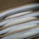 AmorArc Stoneware Dinnerware Sets for 4, 12 Piece Plates and Bowls Sets