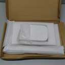 NearMoon Hand Towel Holder with Balanced Marble Base, 304 Stainless Steel Stand Towel Ring L Shape Hand Towel Rack Free-Standing Towel Bar for Bathroom Kitchen Countertop (Single Rod, Chrome)