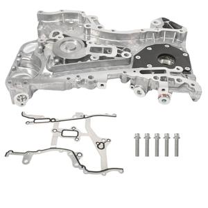 Front Timing Chain Cover Oil Pump Assembly with Gasket for Cruze 1.4 2012-2017, Sonic 1.4 2012-2017, Trax 1.4 2013-2017, Encore 2013-2017 Replace 25199424 55562788 25194353 25195406