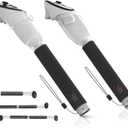 Hibloks 3 in 1 Handle Attachments Compatible with Meta Quest 3 / Oculus Quest 3S Controller, Beat Saber/Baseball/Golf Club/VR Gorilla Tag Long Arms Grips for Meta Quest 3/3S Accessories