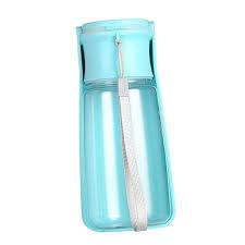 Portable Dog Water Bottle No Spill Puppy Travel Water Bottle for Walking Dishwasher Safe
