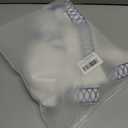 Women's Floral Embroidery Wide Strap Boho Crop Tops Square Neck Sleeveless Summer Cami Shots (White, XXL)