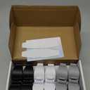 Lancord Cord Organizer for Appliances, 12 Pack Upgraded Kitchen Appliance Cord Organizer Stick On Appliance Wire Organizer Wire Wrapper for Kitchen Appliances Mixers, Coffee Maker, Pressure Cooker