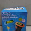 1000X Handheld Microscope for Kids, 4K 2.4" Screen Digital Kids Microscopes with 12 Slides, Portable Edu Toys Gifts for Age 3 4 5 6 7 8 9 10 11 12 Year Old Boys Girls Children Students (Yellow)