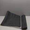 MontVoo -Bath Mat-Rubber Backing Non Slip Quick Dry Absorbent Thin Bathroom Rugs Fit Under Door-Faux Suede Surface Bathroom Floor Mats-Shower Rug for in Front of Bathtub Shower Gray Rug Set (17"x27.5" + 17"x59", Grey)