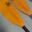OCEANBROAD Kayak Paddle 86in/218cm, 90.5in/230cm, 95in/241cm Alloy Shaft Kayaking Boating Canoeing Oar with Paddle Leash
