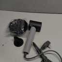 slopehill 110,000 RPM Professional Hair Dryer - 0.8lb Ultra-Lightweight, 2 Billion Ion Technology for 98% Frizz Reduction, AI Smart-Temp Control, Magnetic Attachments for All Hair Types (Dark Black)