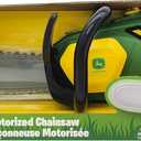John Deere Power Tools Chainsaw Toy, Construction Tool with Lights and Sounds, Pretend Play Toy for Boys