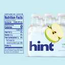 Hint Fruit-Infused Bottled Water, Crisp Apple - Sugar Free Flavored Water with Zero Calories, Naturally Flavored, and No Artificial Sweeteners - 16 Fl Oz (Pack of 12) (EXP 10/29/26)