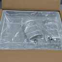 Marbrasse 3 Tier Mesh Desk Organizer with Drawer, Multi-Functional Desk Organizers and Accessories, Paper Letter Organizer with 2 Pen Holder for Home Office Supplies - White