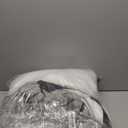 Cat Beds for Indoor Cats, Square Self Warming Cat Bed Orthopedic Pet Bed with Pillow Super Soft Rabbit Fur Small Dog Beds, Calming Plush Kitten Bed with Removable Washable Cover & Anti-Slip Bottom