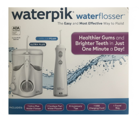 Waterpik Ultra Plus and Cordless Pearl Water Flosser Combo Pack