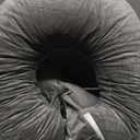 Crochet Pillow for Lap Support - Reading Pillow for Laptop with Extra Back Pillow for Support, Enlarged Gaming Pillow for Lap, Multi-Purpose Reading Pillow for Gaming/Working/Crocheting, Grey