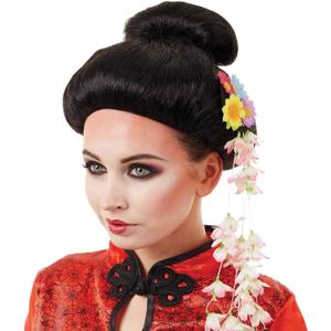 fun shack Geisha Costume Women, Japanese Wigs, Geisha Hair Accessories, Chinese Hair Wig