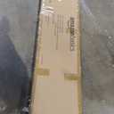 Amazon Basics Height Adjustable Full-Size Foldable Ironing Board, 4-Leg Fold-Up, Chevron Removable Cover, 60" x 14" x 38"